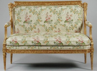 Canape from a Suite of Louis XVI Furniture Stamped by Delaisement, c.1780 by French School